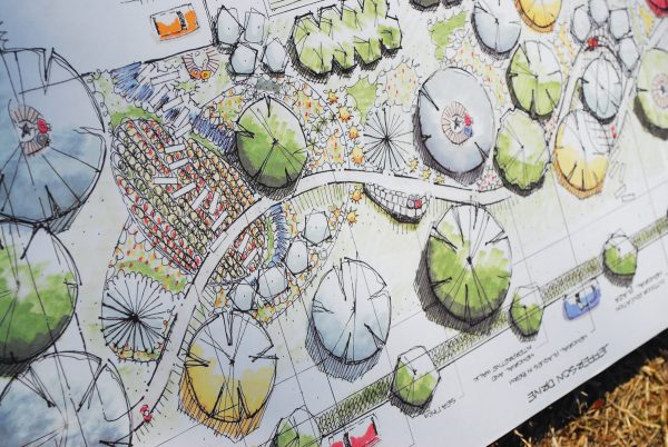 Plans for People's Garden at USDA headquarters in Washington, D.C.. Photo courtesy of Chesapeake Bay Program/flickr (https://www.flickr.com/photos/29388462@N06/5149147775/)