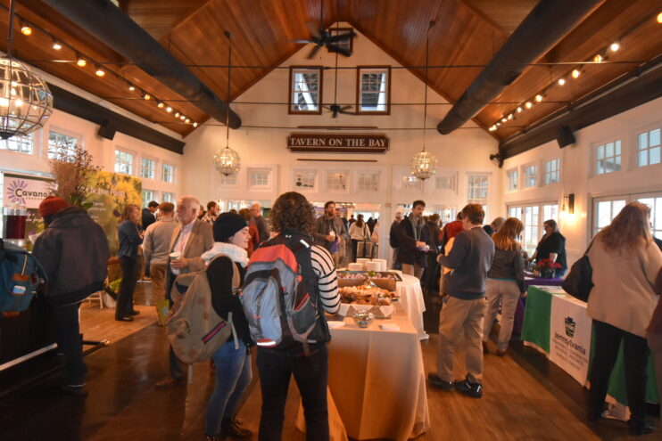 Photo of attendees of the 2023 Turning a New Leaf conference, photo by Jim Edward