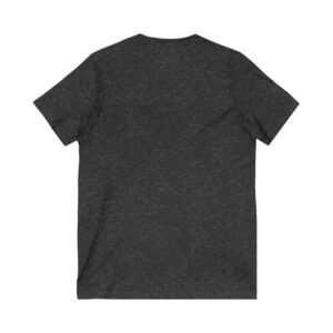 Unisex Jersey Short Sleeve V-Neck Tee - Image 4