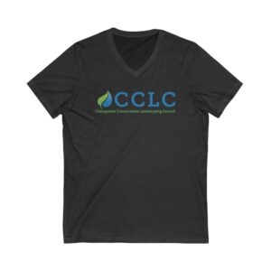 Unisex Jersey Short Sleeve V-Neck Tee - Image 3