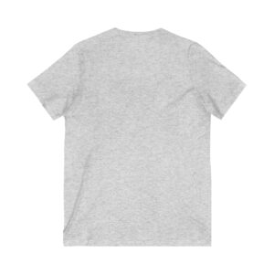 Unisex Jersey Short Sleeve V-Neck Tee - Image 2