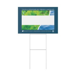 Eco-Friendly Yard Sign for Chesapeake Bay Awareness, Durable Garden Sign, Outdoor Decor, Environmental Awareness Sign, Customizable [...] - Image 7