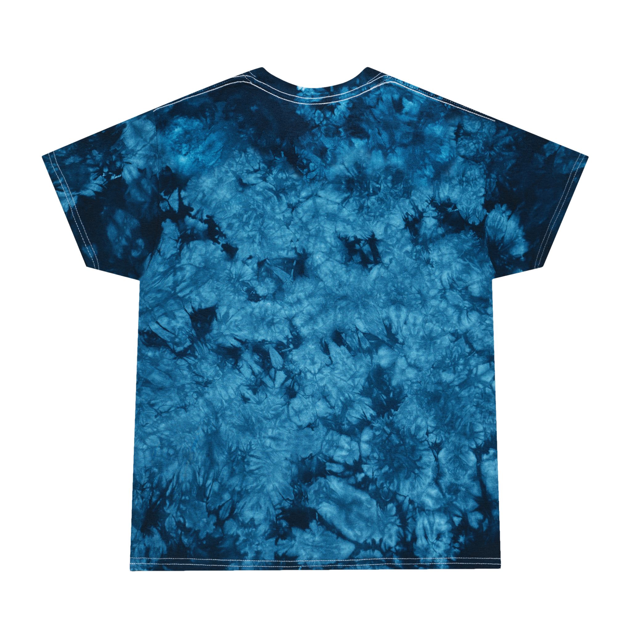 Crystal Tie-Dye T-Shirt — Skull & Lightning Bone Graphic - Image 2