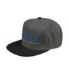 CCLC Embroidered Snapback Hat — Blue & Green Logo Trucker Cap
