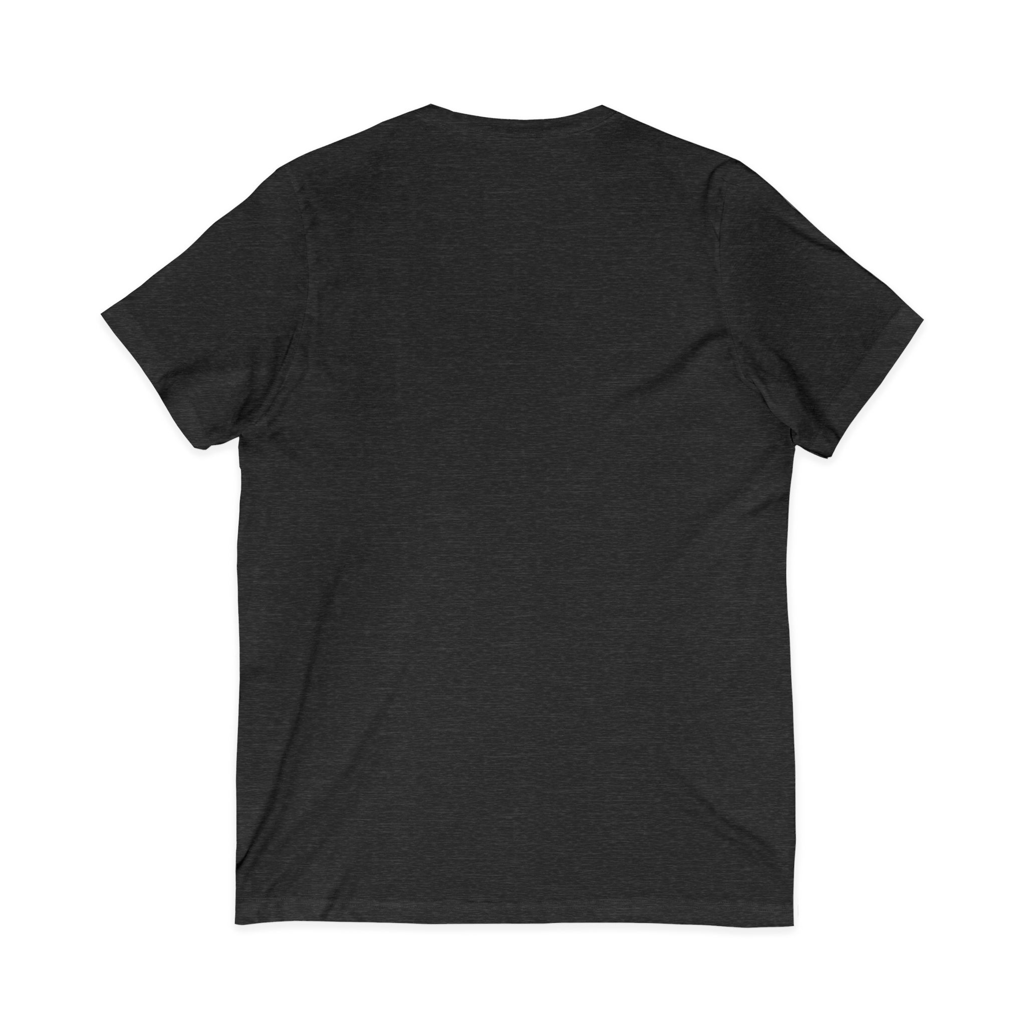 Unisex Jersey Short Sleeve V-Neck Tee - Image 4