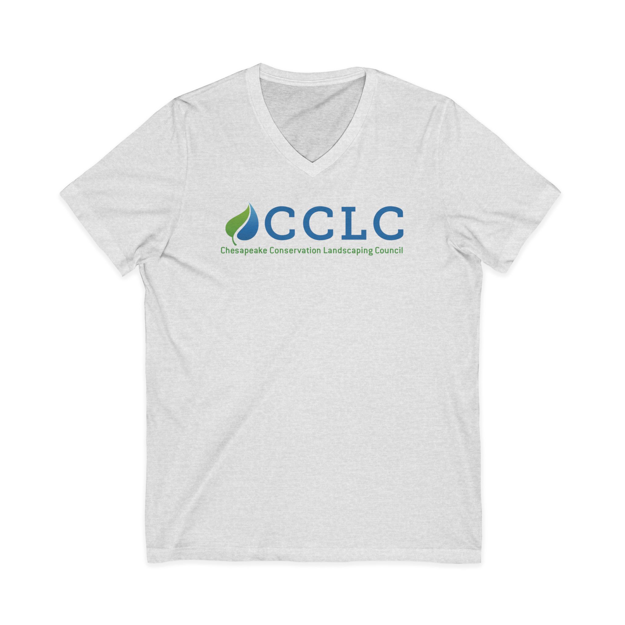 Unisex Jersey Short Sleeve V-Neck Tee