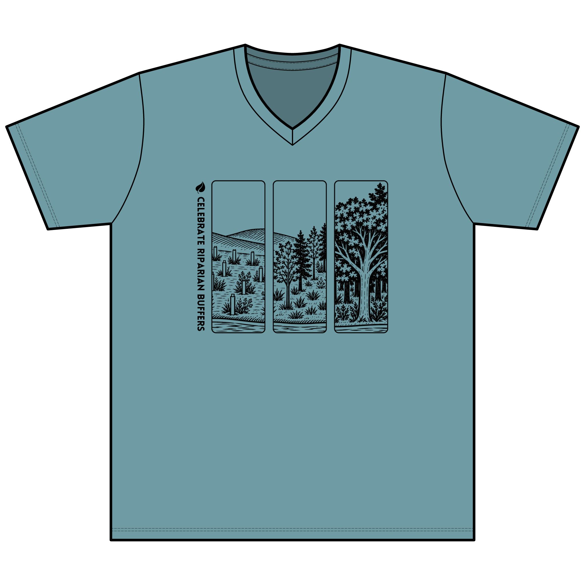 Riparian Buffer Month T-Shirt - Image 3